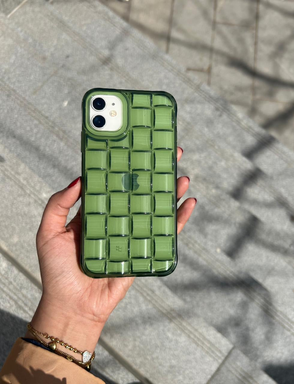 Emerald Green bubble case