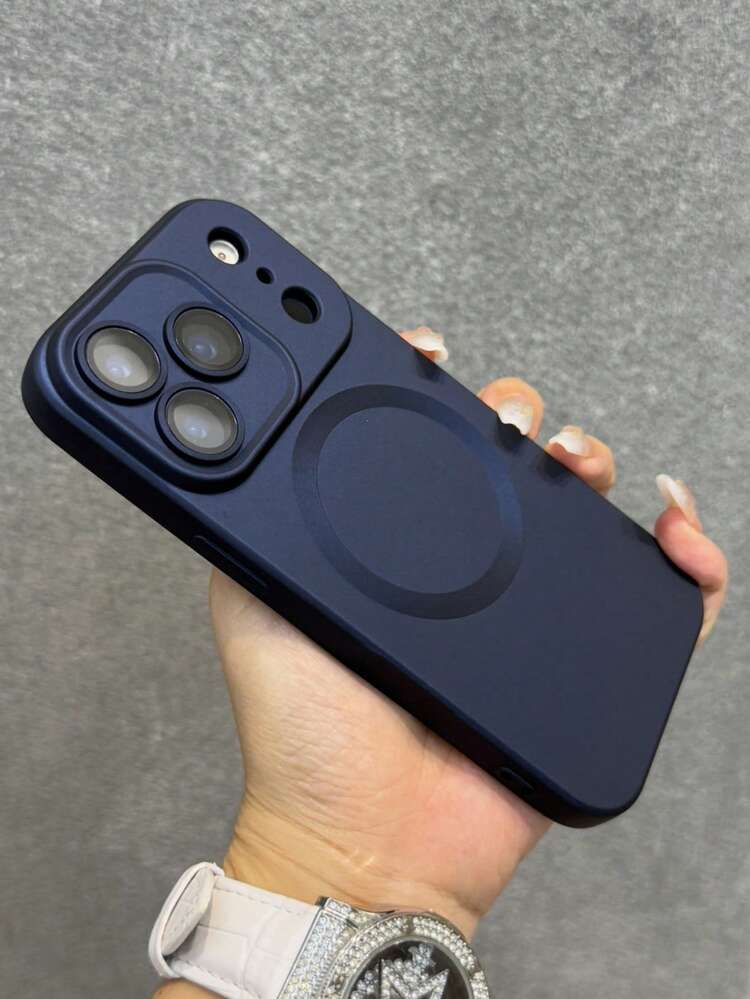 Navy Blue Matte Magnetic