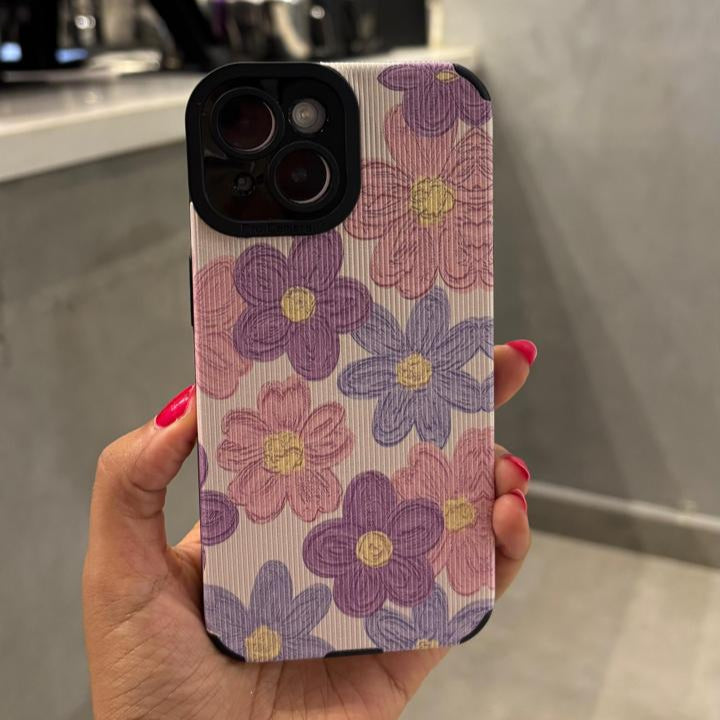 Colorful floral case