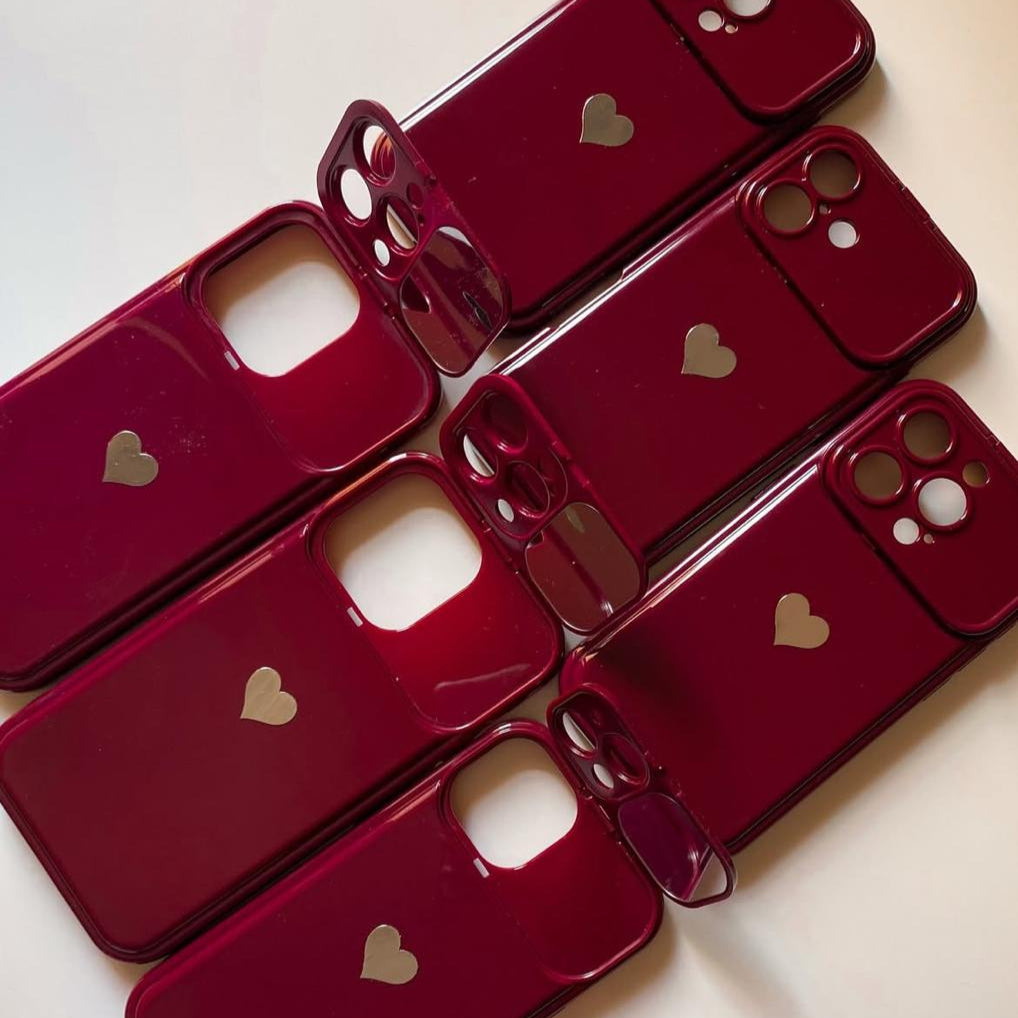 Burgundy case