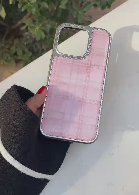 Pink Plaid Pattern